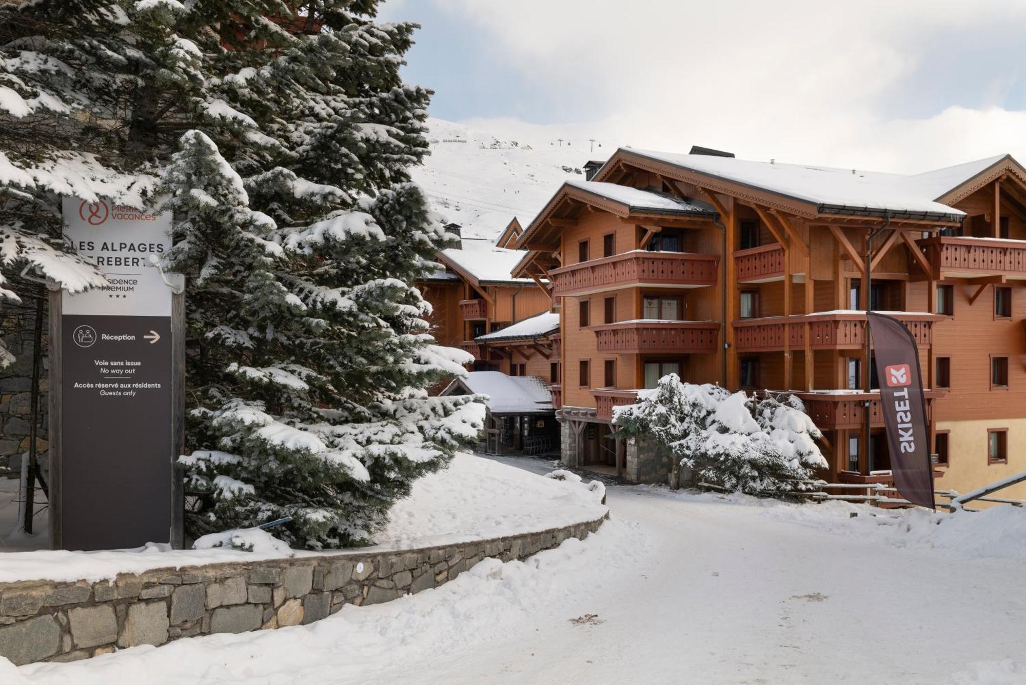 Residence Pierre & Vacances Premium Les Alpages De Reberty Les Menuires Dış mekan fotoğraf